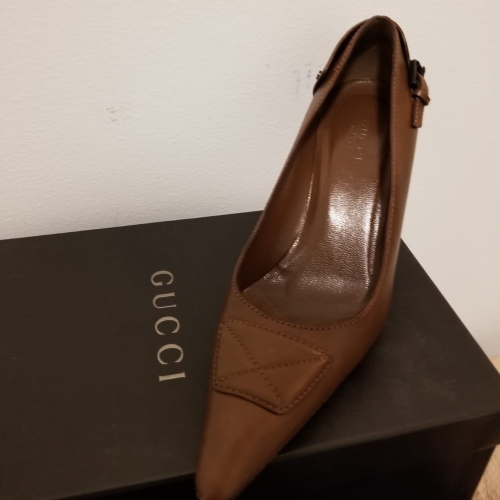 Gucci brown pumps - Florence, Italy! 36/37